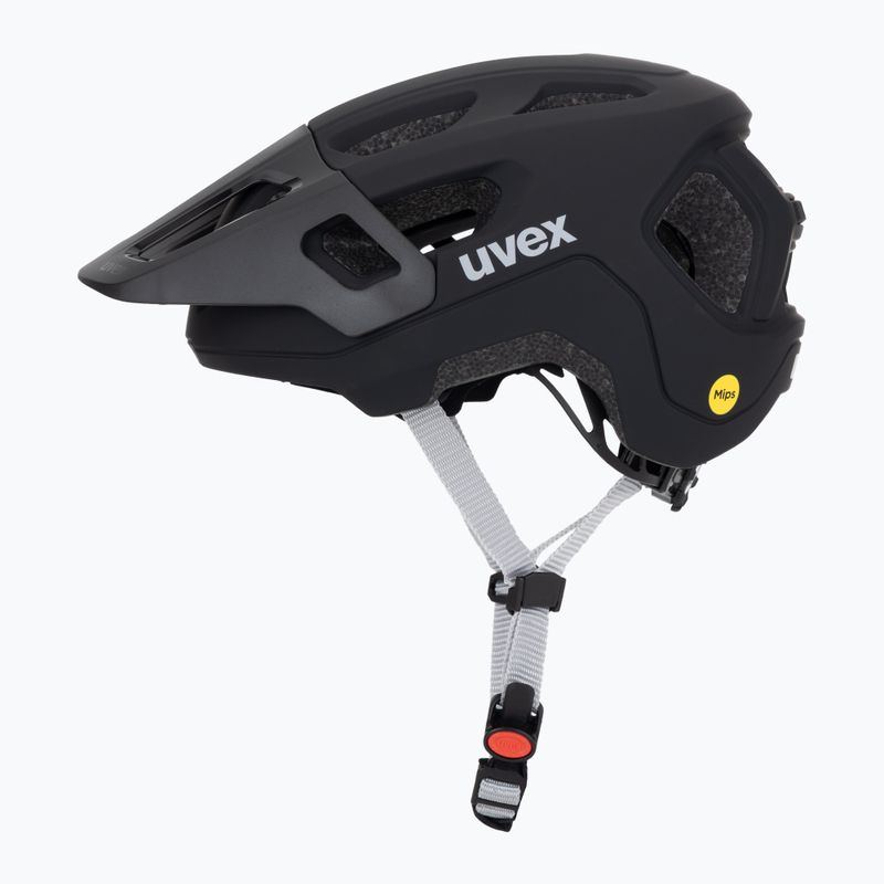Cască de ciclism pentru copii UVEX React MIPS Jr black matte 3