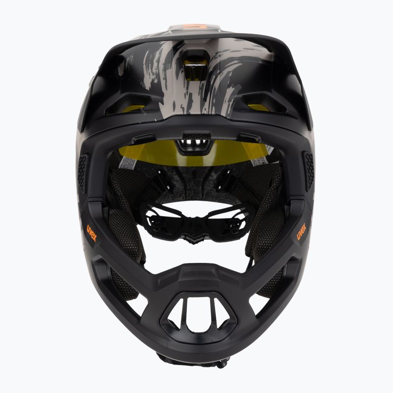 Cască de bicicletă UVEX Revolt MIPS oak brown/orange matt 2