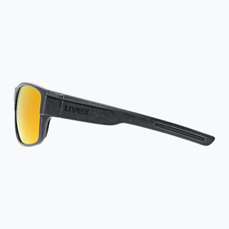 Ochelari de soare UVEX Esntl Urban black matt/mirror red 4