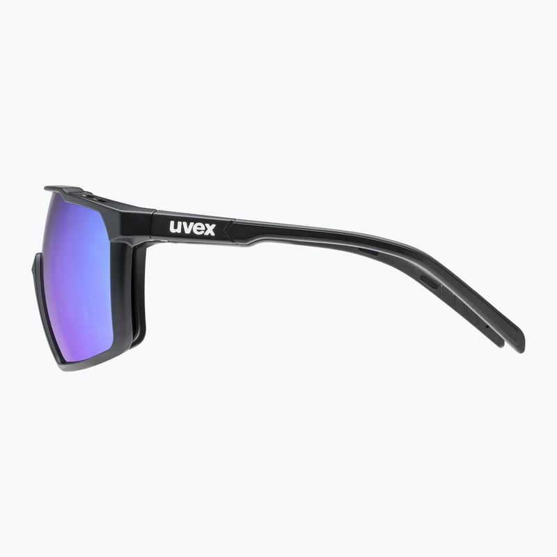 Ochelari de soare UVEX Mtn Perform S black matt/mirror blue 4