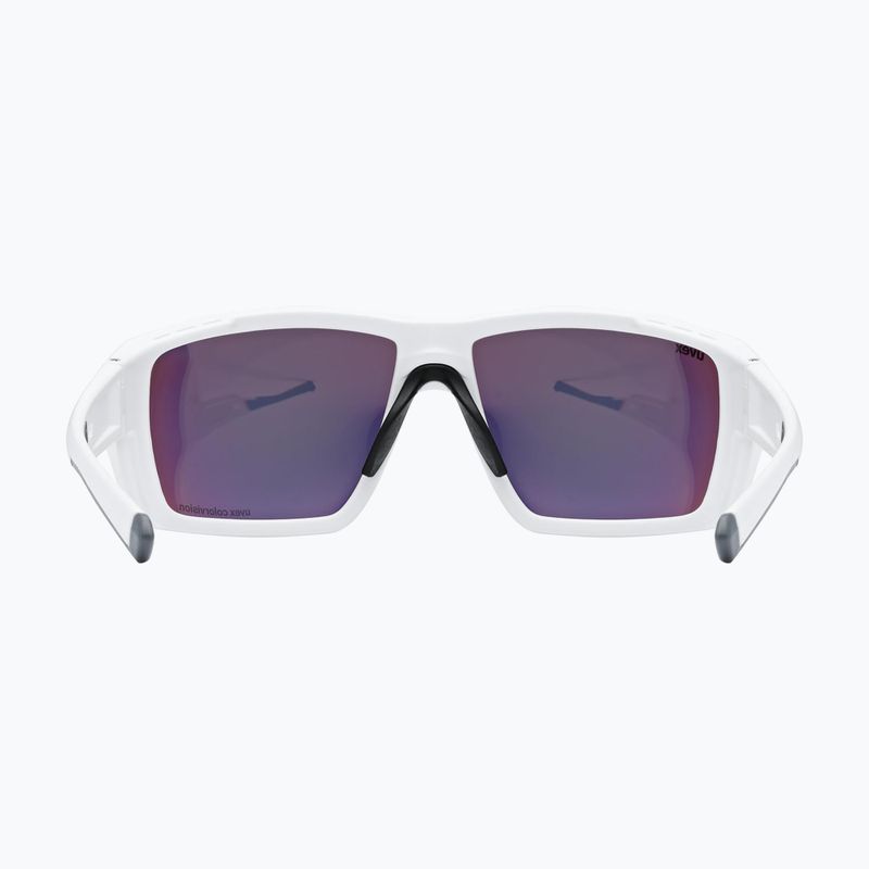 Ochelari de soare UVEX Mtn Venture CV white matte/mirror gold 3