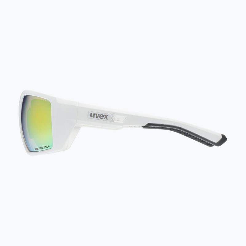 Ochelari de soare UVEX Mtn Venture CV white matte/mirror gold 4