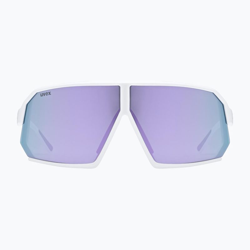 Ochelari de soare UVEX Sportstyle 237 white matt/mirror lavender 2