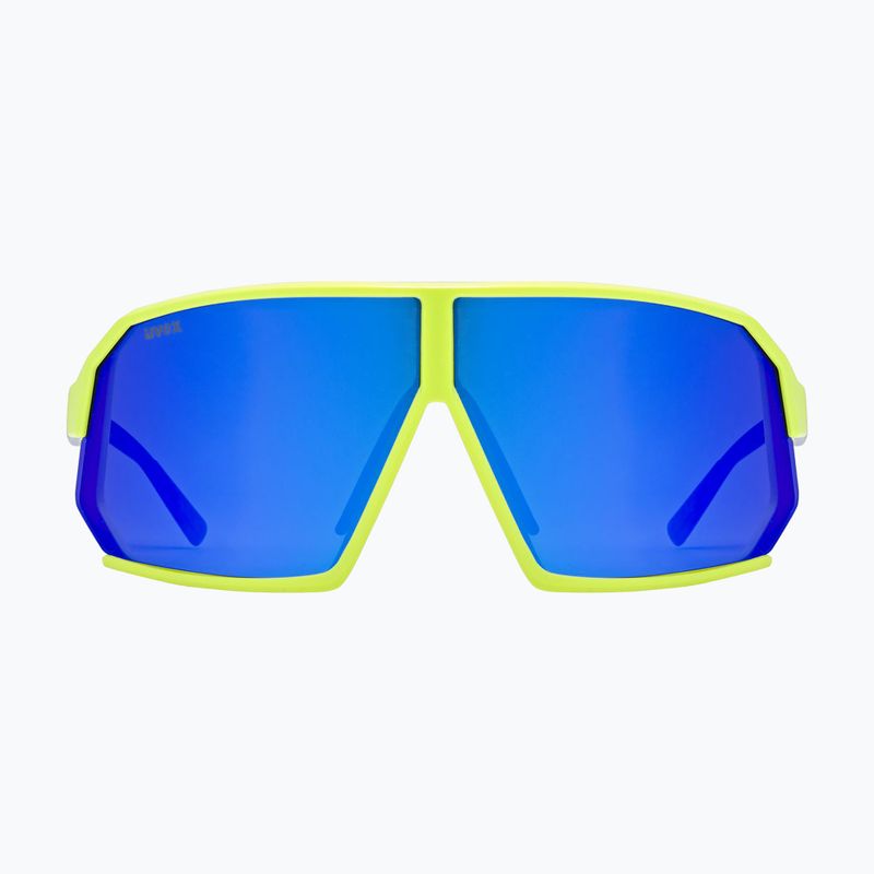 Ochelari de soare UVEX Sportstyle 237 yellow blue matt/mirror blue 2