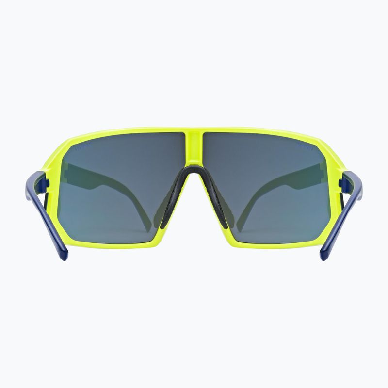 Ochelari de soare UVEX Sportstyle 237 yellow blue matt/mirror blue 3