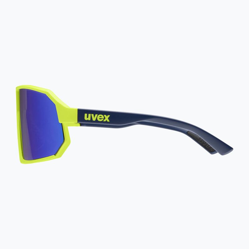 Ochelari de soare UVEX Sportstyle 237 yellow blue matt/mirror blue 4