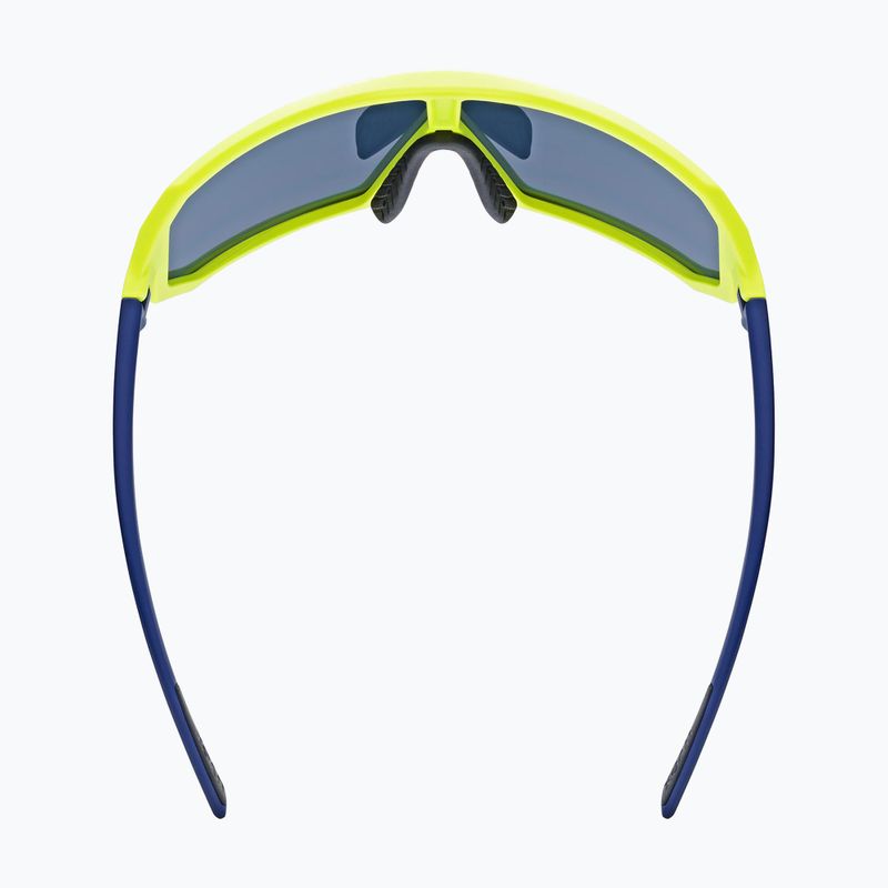 Ochelari de soare UVEX Sportstyle 237 yellow blue matt/mirror blue 5