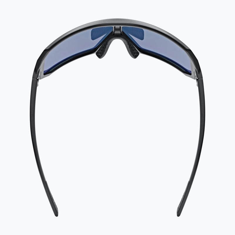 Ochelari de soare UVEX Sportstyle 237 black matt/mirror red 5