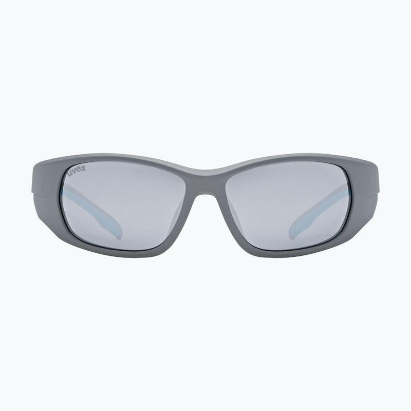 Ochelari de soare pentru copii UVEX Sportstyle 514 grey matt/mirror silver 2