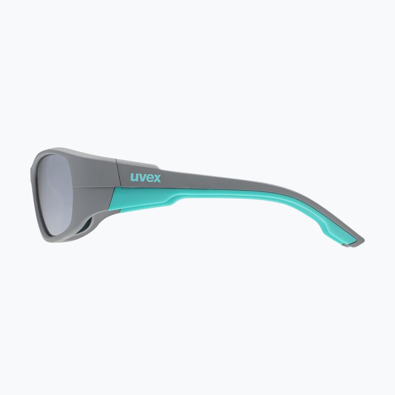 Ochelari de soare pentru copii UVEX Sportstyle 514 grey matt/mirror silver 4