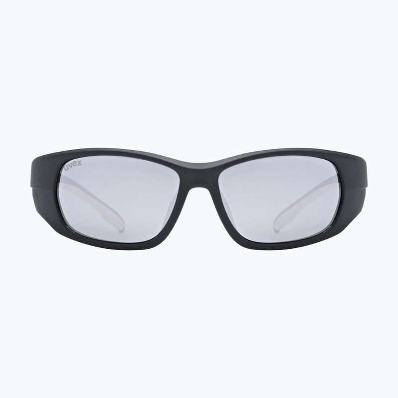 Ochelari de soare pentru copii UVEX Sportstyle 514 black matt/mirror silver 2