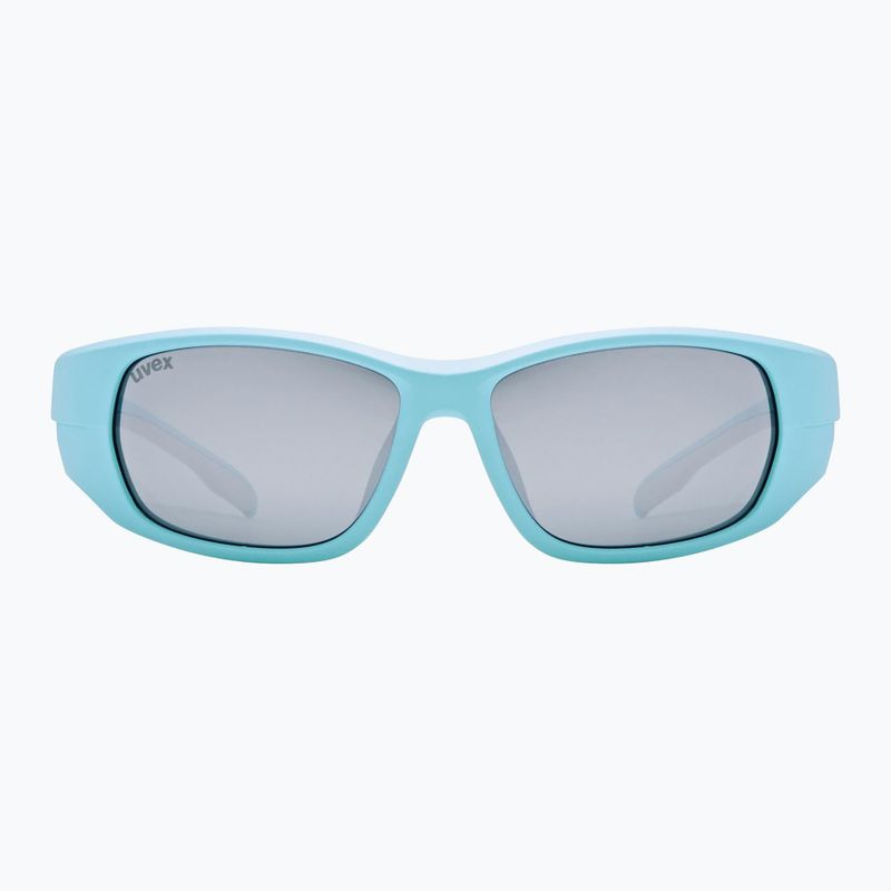 Ochelari de soare pentru copii UVEX Sportstyle 514 lightblue matt/mirror silver 2