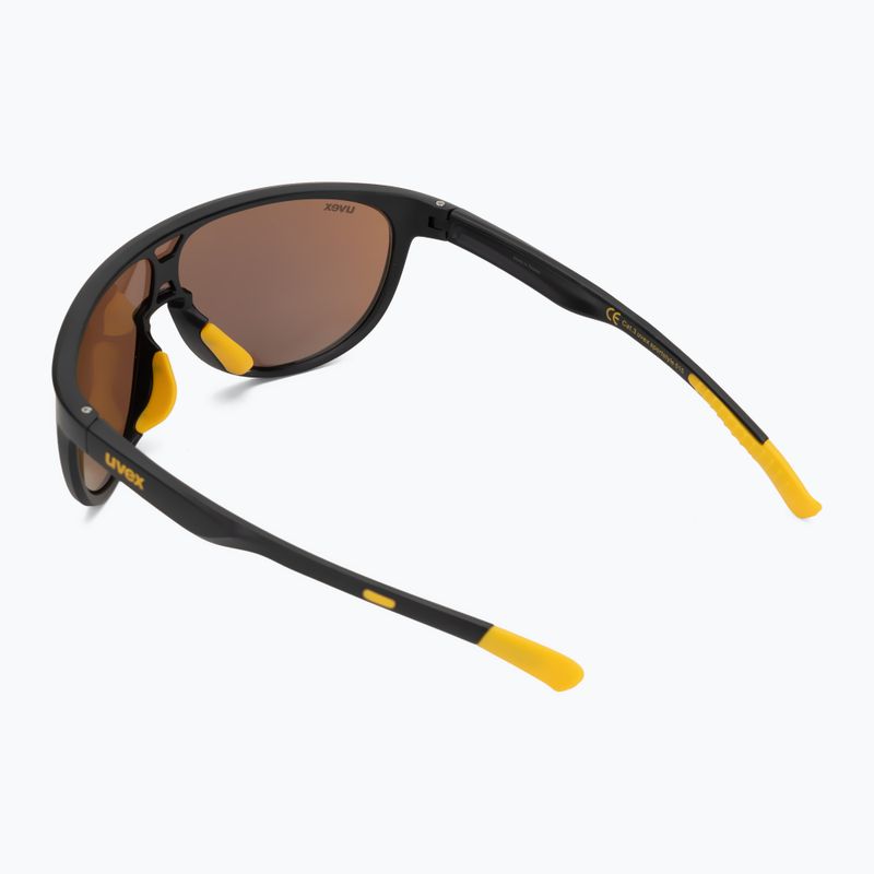 Ochelari de soare pentru copii Sportstyle 515 black matt/mirror yellow 2