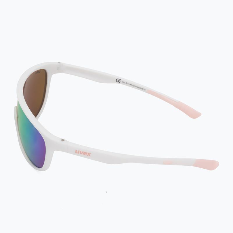Ochelari de soare pentru copii Sportstyle 515 white matt/mirror pink 4