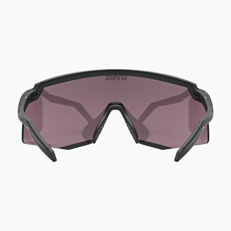 Ochelari de soare UVEX Pace Stage CV black matt/pushy pink 3