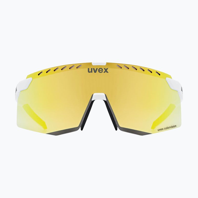 Ochelari de soare UVEX Pace Stage CV white matt/mirror gold 2