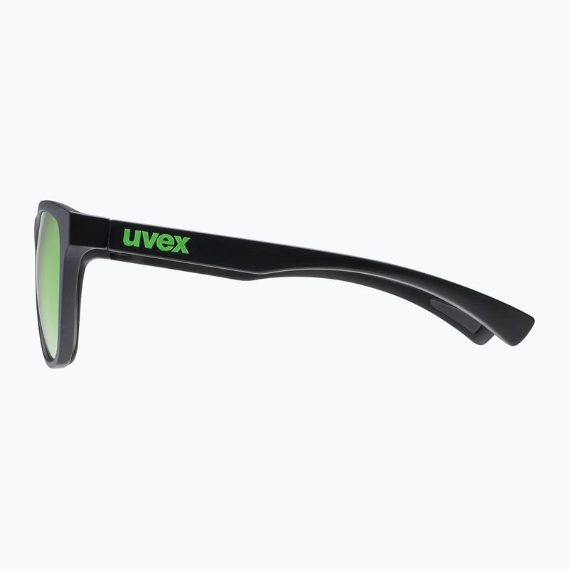 Ochelari de soare UVEX Esntl Spirit black matt/mirror green 4
