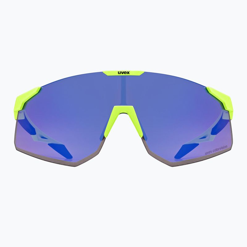 Ochelari de soare UVEX Pace Perform CV yellow matt/mirror blue 2
