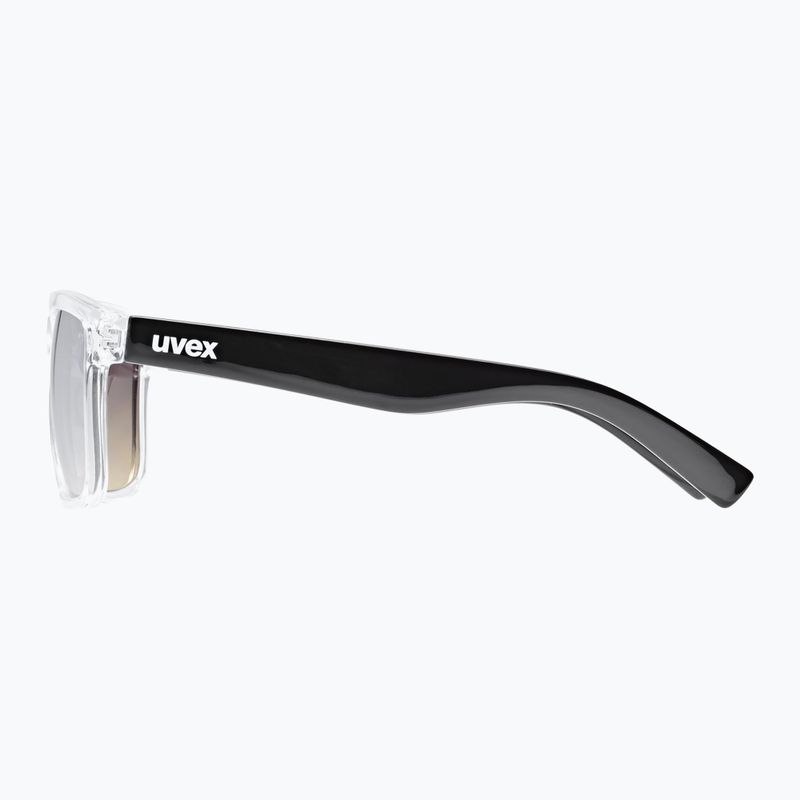 Ochelari de soare UVEX Lgl 39 clear black/litemirror smoke degrade 4