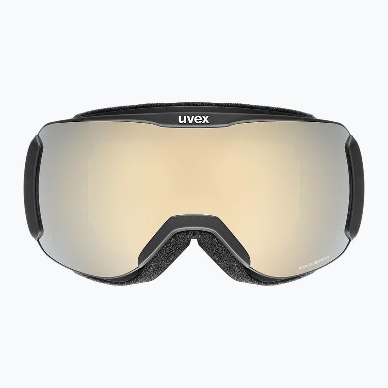 Ochelari de schi  UVEX Downhill 2100 CV black matt/mirror cooper green 2