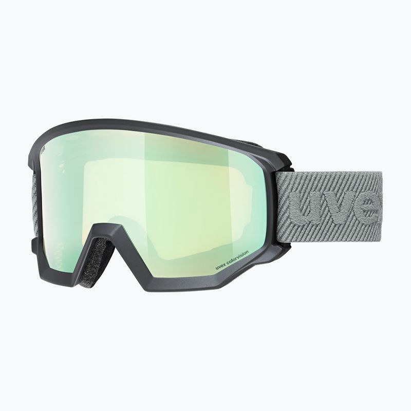 Ochelari de schi UVEX Athletic CV black matt/mirror opal colorvision yellow