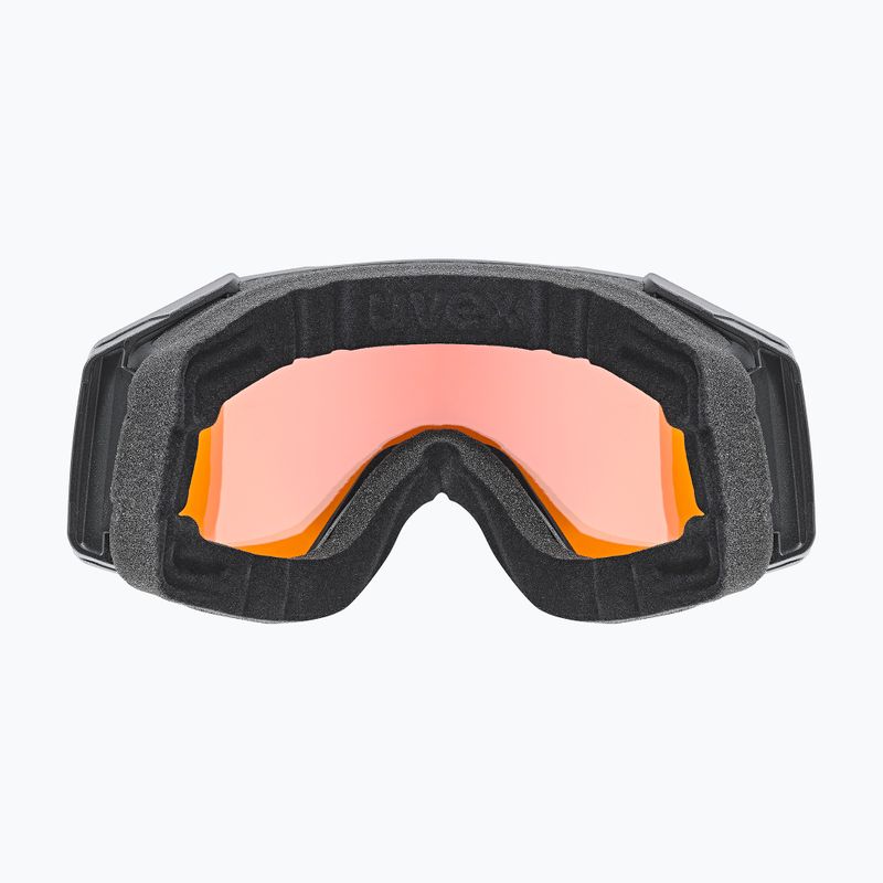 Ochelari de schi  UVEX Gravity FM black matt/mirror red orange clear 3