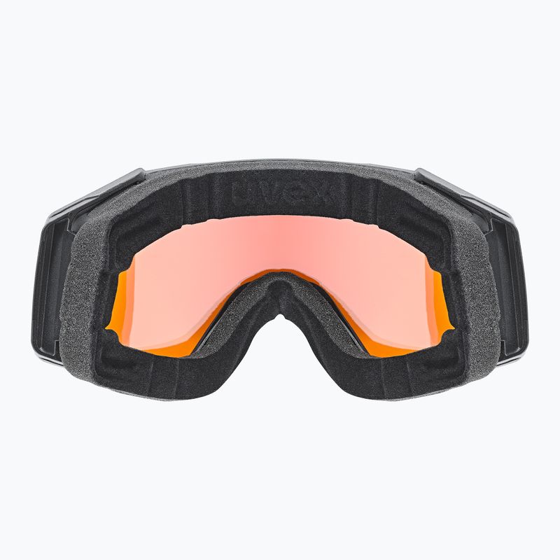 Ochelari de schi  UVEX Gravity FM black matt/mirror gold orange clear 3