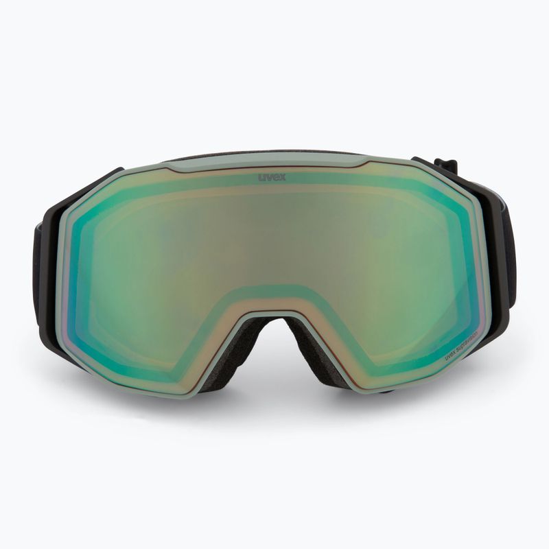 Ochelari de schi  UVEX Gravity FM acid green matt/mirror opal orange clear 2