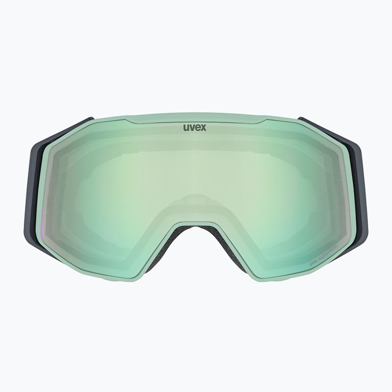 Ochelari de schi  UVEX Gravity FM acid green matt/mirror opal orange clear 2