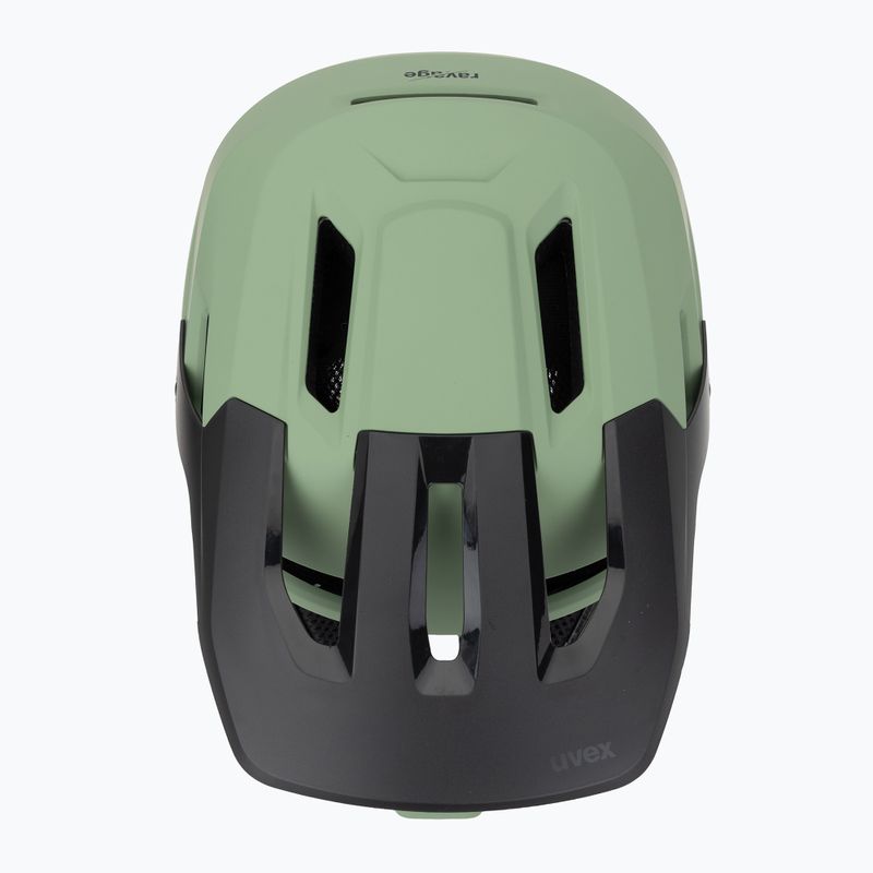 Cască de bicicletă UVEX Ravage moss green/black matt 6