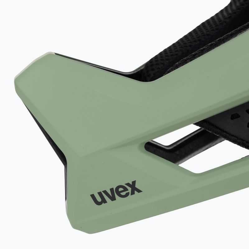 Cască de bicicletă UVEX Ravage moss green/black matt 7