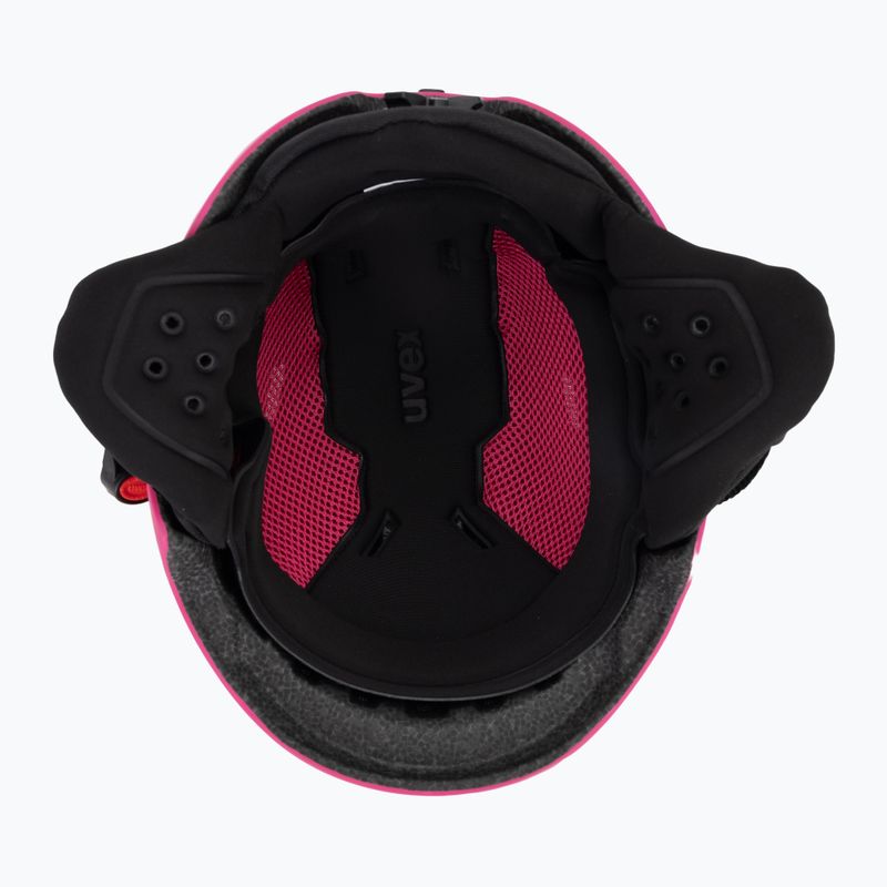 Cască de schi pentru copii  UVEX Viti pink matt 5