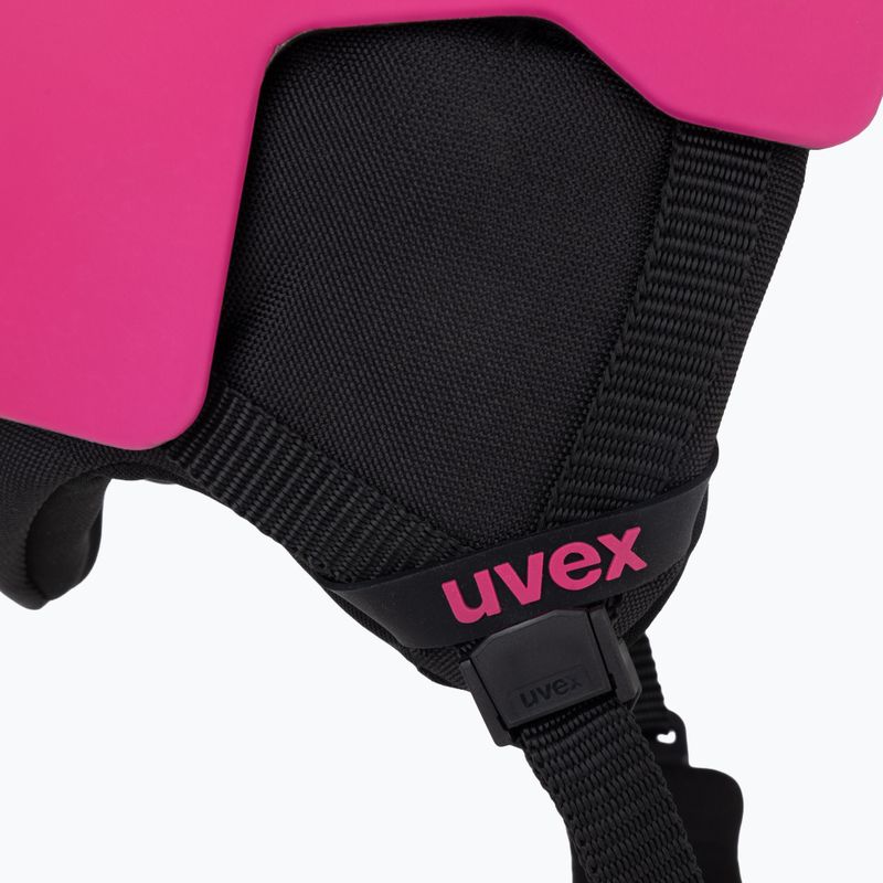 Cască de schi pentru copii  UVEX Viti pink matt 8