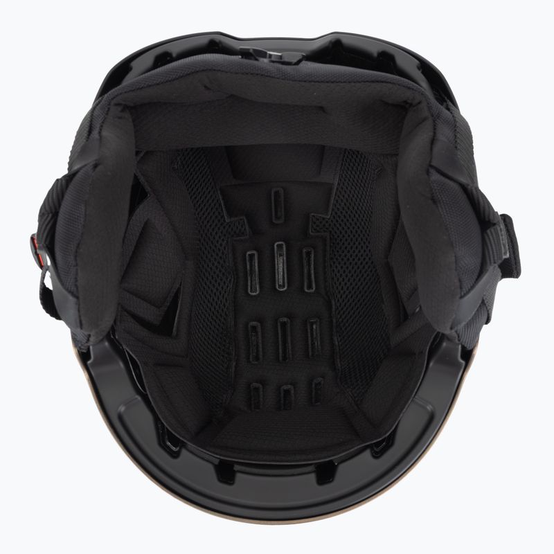 Cască de schi UVEX Stance brown/black matt 5