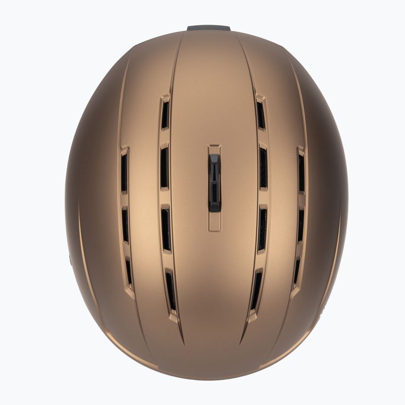 Cască de schi UVEX Stance brown/black matt 6