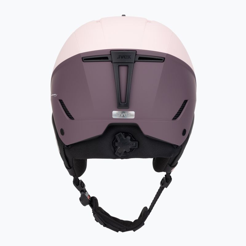 Cască de schi UVEX Stance powder/plum matt 4