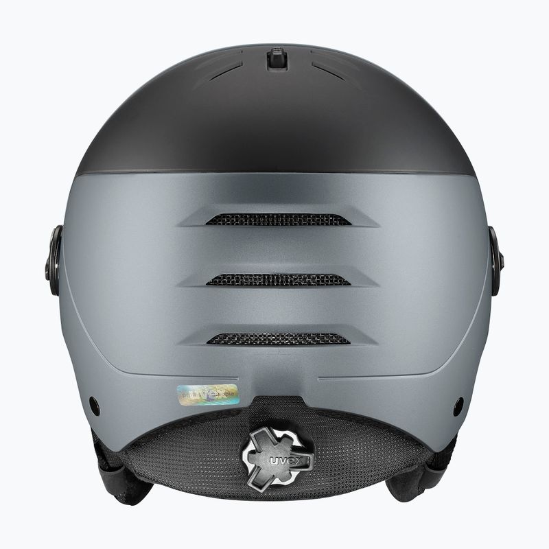 Cască de schi UVEX Wanted Visor Pro V black/silver matt 4