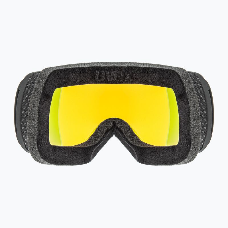 Ochelari de schi  UVEX Downhill 2100 CV black matt/mirror orange yellow 3