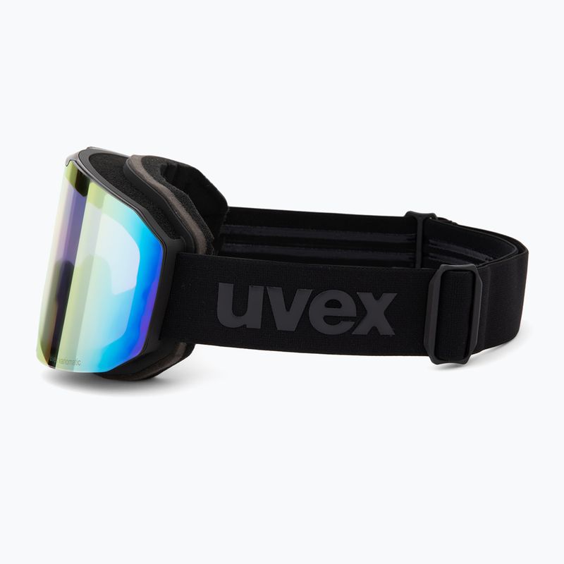 Ochelari de schi  UVEX Evidnt Attract V + case black matt/mirror rainbow clear 5