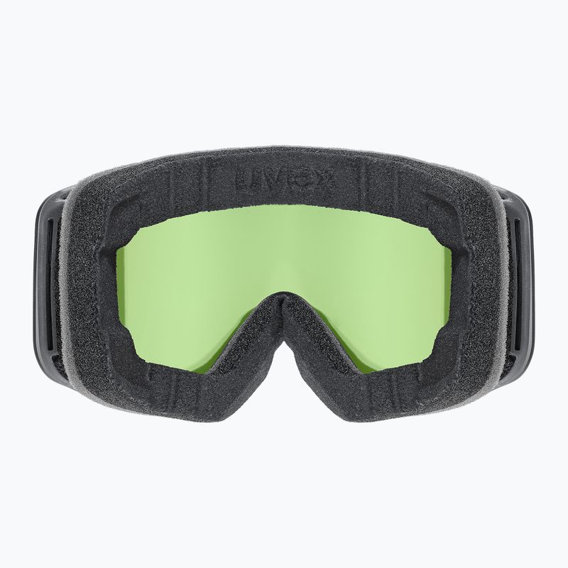 Ochelari de schi pentru copii UVEX Pwdr FM black matt/mirror red orange clear