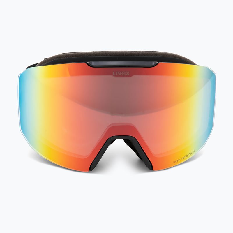 Ochelari de schi  UVEX Evidnt Attract S V + case black matt/mirror rainbow clear 3