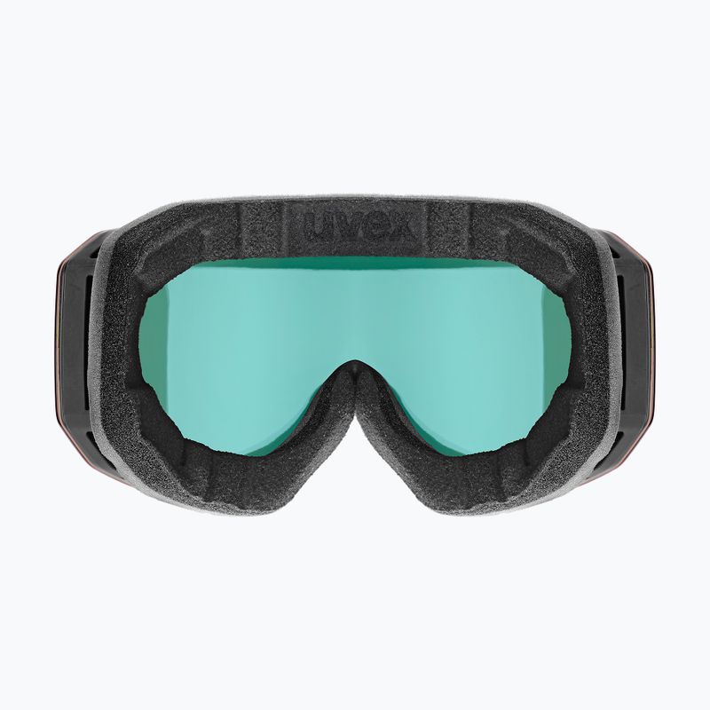 Ochelari de schi  UVEX Evidnt Attract S V + case black matt/mirror rainbow clear 8