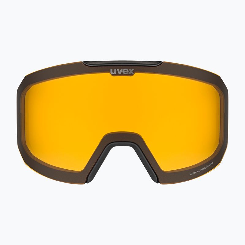 Ochelari de schi  UVEX Evidnt Attract S V + case black matt/mirror rainbow clear 9