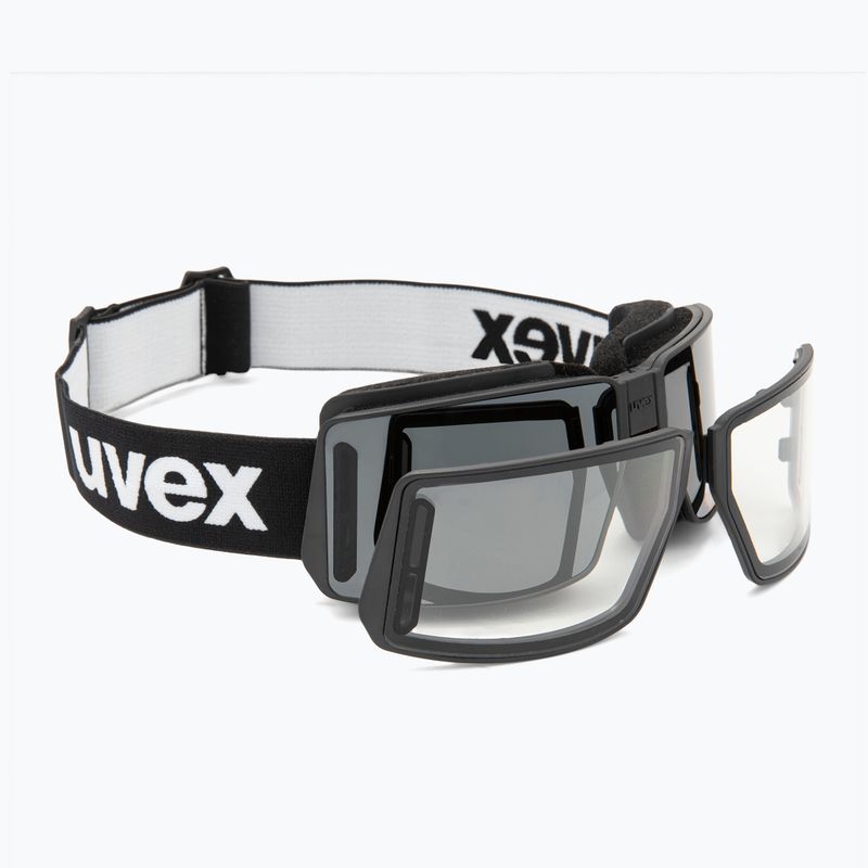 Ochelari de schi UVEX MTN Tour black matt/mirror silver