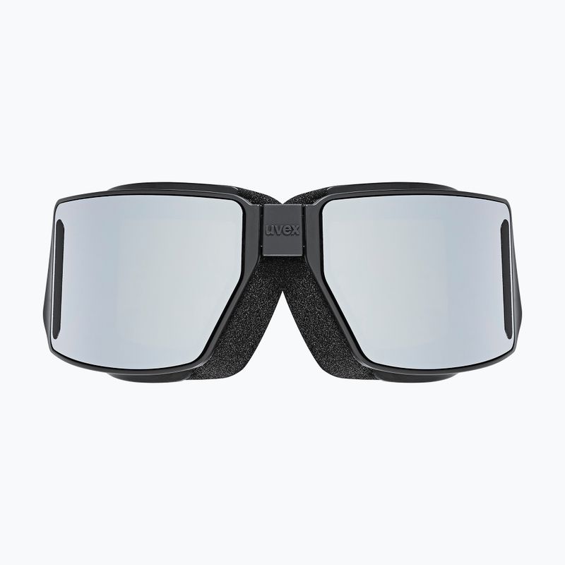 Ochelari de schi UVEX MTN Tour black matt/mirror silver 2