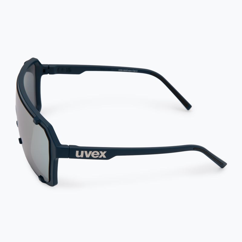 Ochelari de soare UVEX Esntl Epic blue matt/mirror silver 4