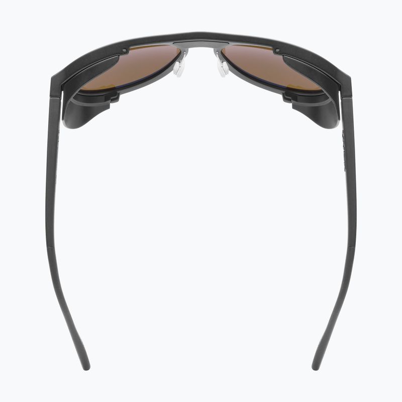 Ochelari de soare UVEX MTN Classic Pure black matt/mirror red 4