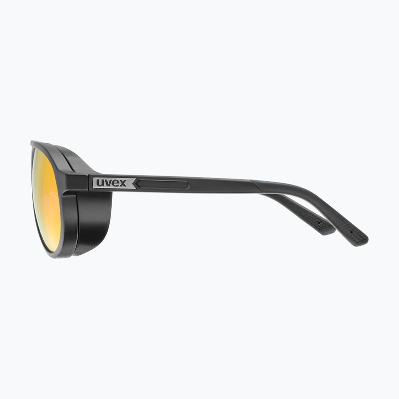 Ochelari de soare UVEX MTN Classic Pure black matt/mirror red 5