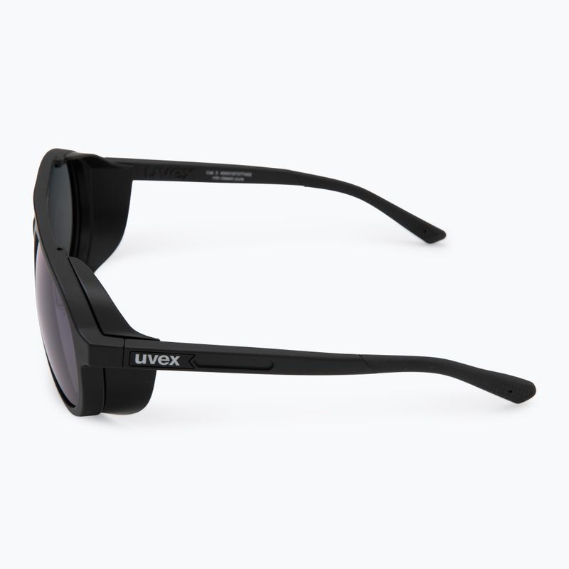 Ochelari de soare UVEX MTN Classic Pure black matt/mirror green 4