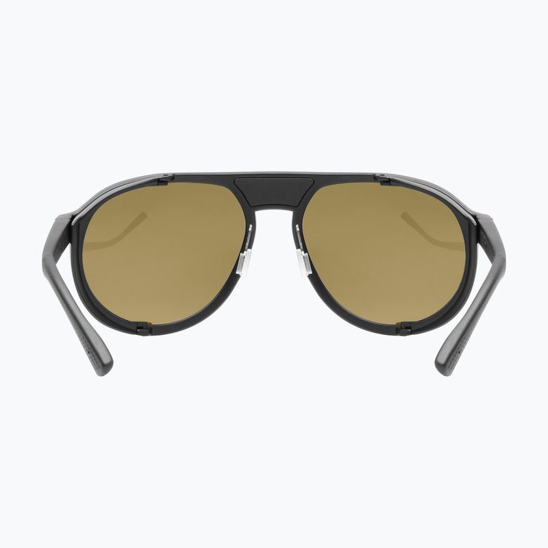 Ochelari de soare UVEX MTN Classic Pure black matt/mirror green 4